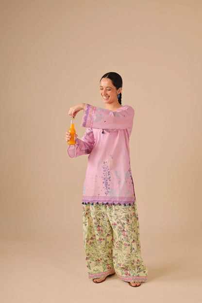 2PC Summer Lawn Dress - 44248