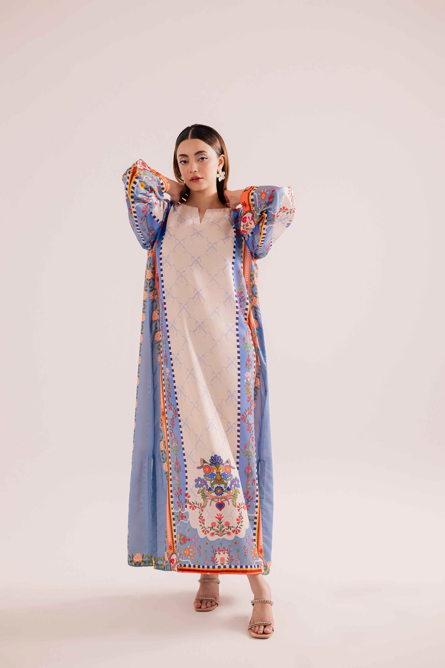 KF29 - Printed Kaftaan