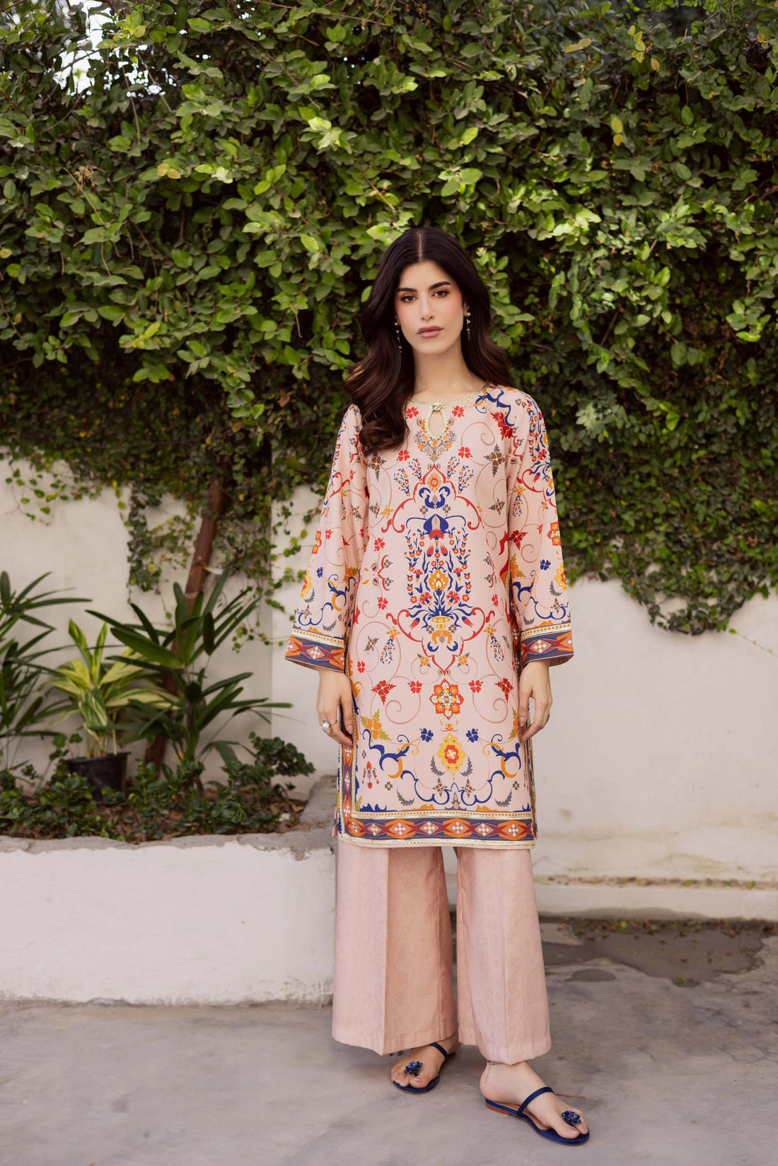 2PC Luxury Printed Pret- LP06