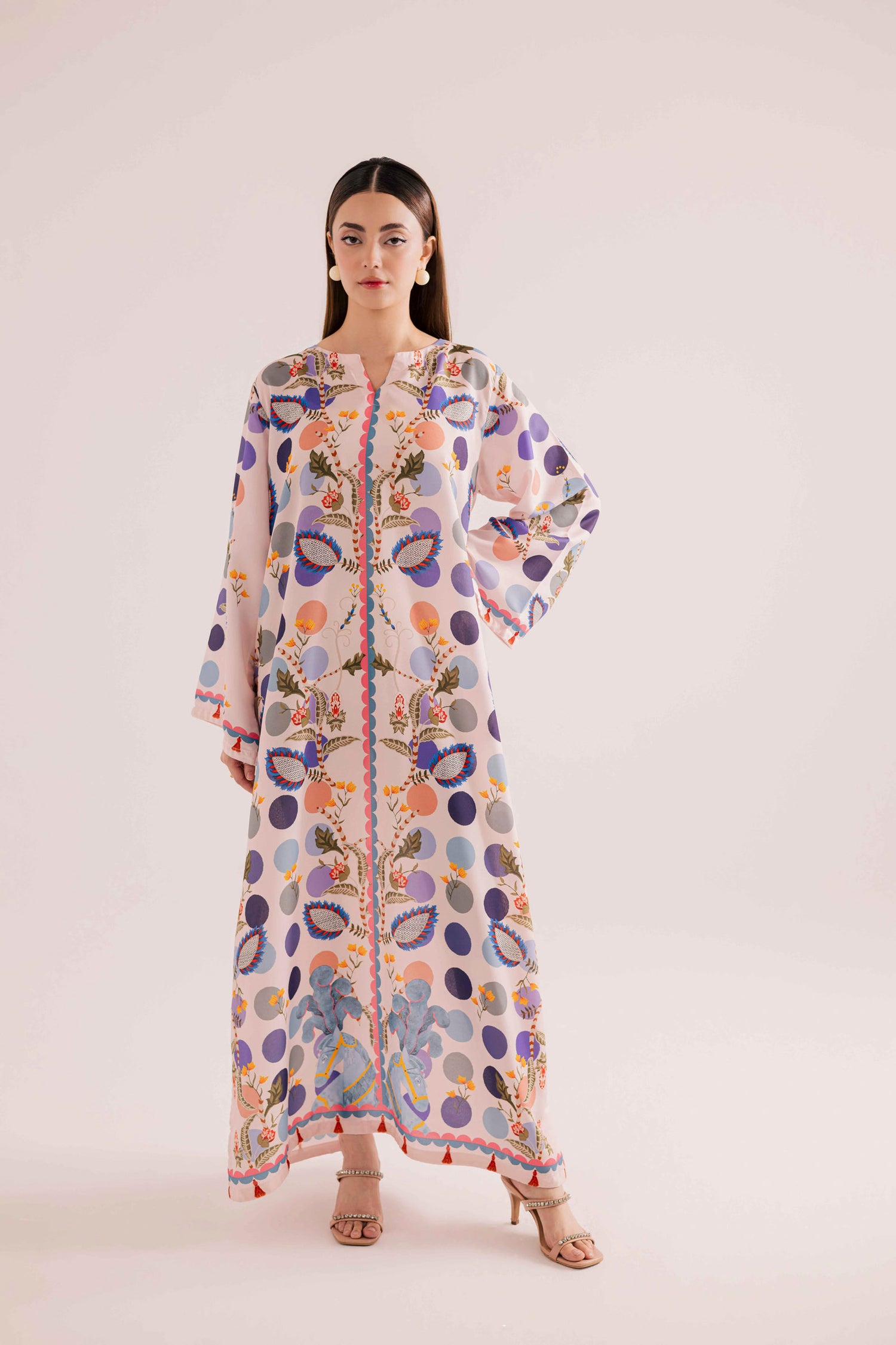 KF30 - Printed Kaftaan