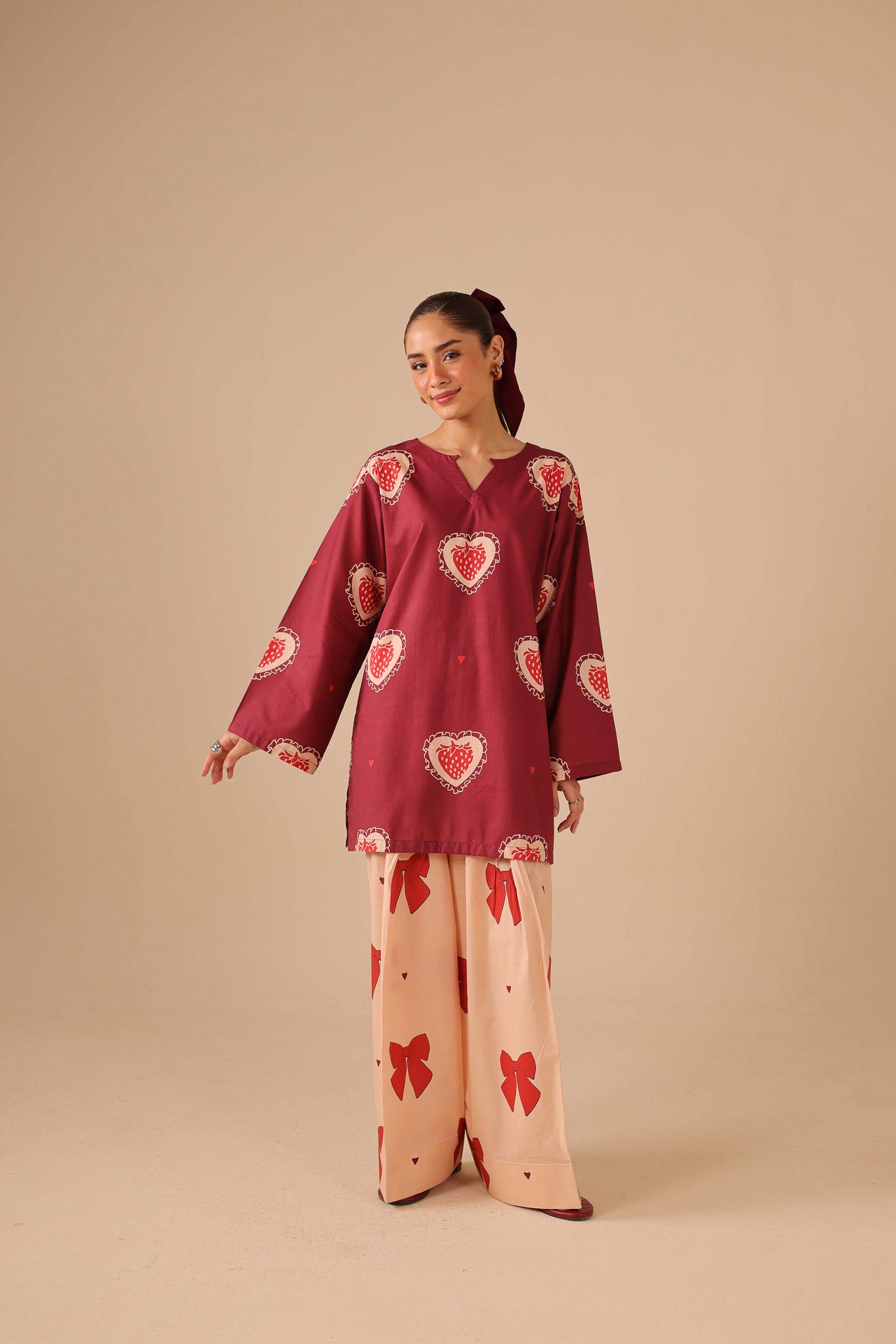 2PC Summer Lawn Dress - 44282