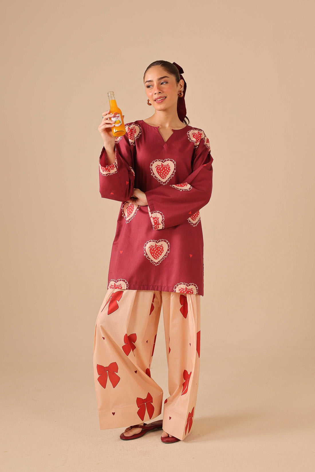 2PC Summer Lawn Dress - 44282