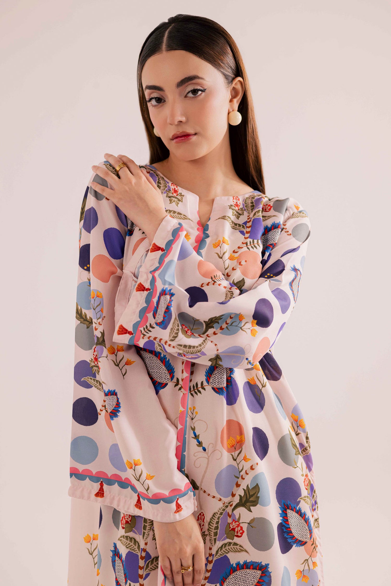 KF30 - Printed Kaftaan