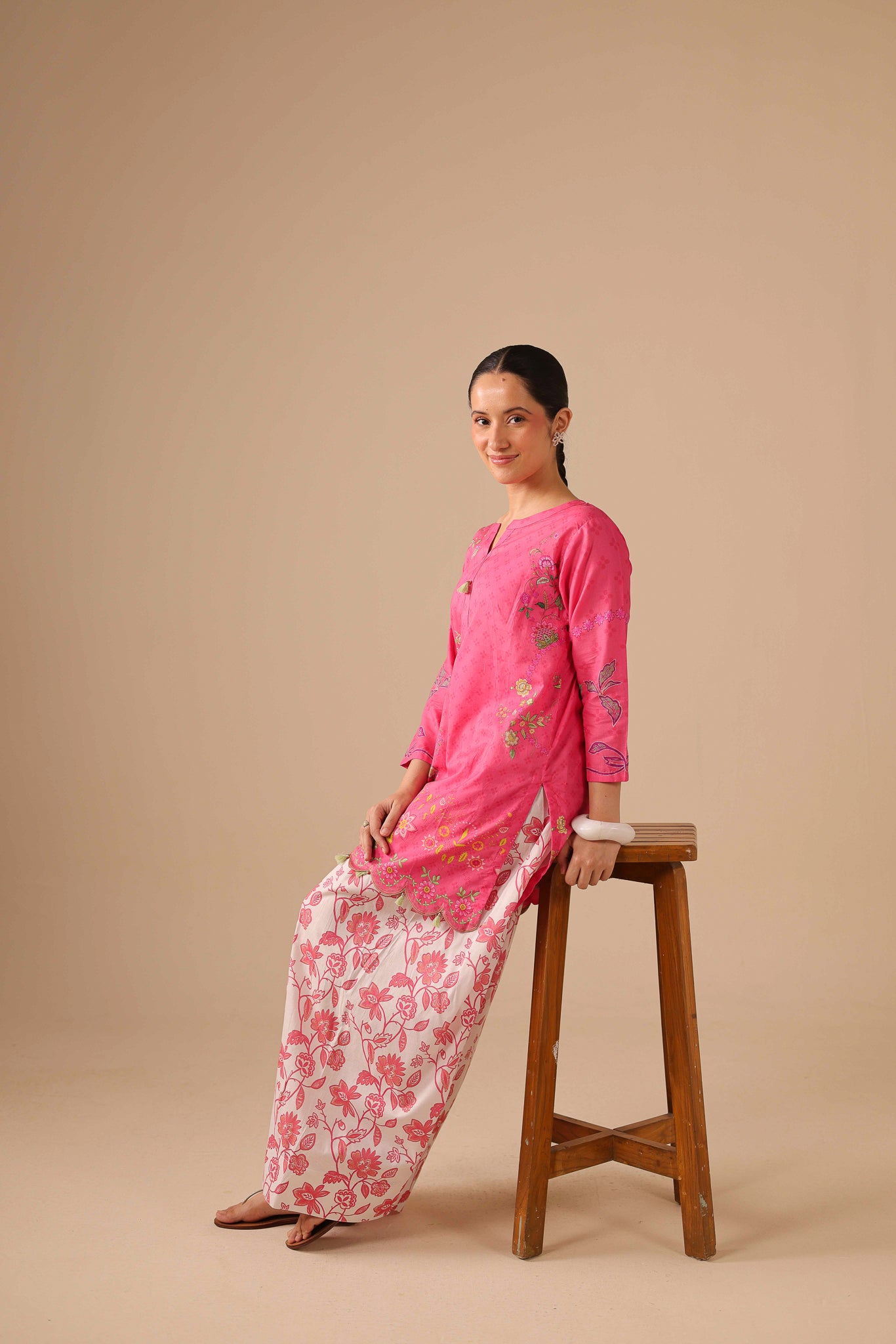 2PC Summer Lawn Dress - 44249