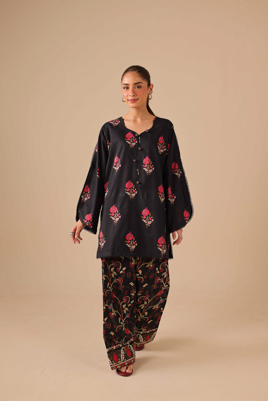 2PC Summer Lawn Dress - 42199