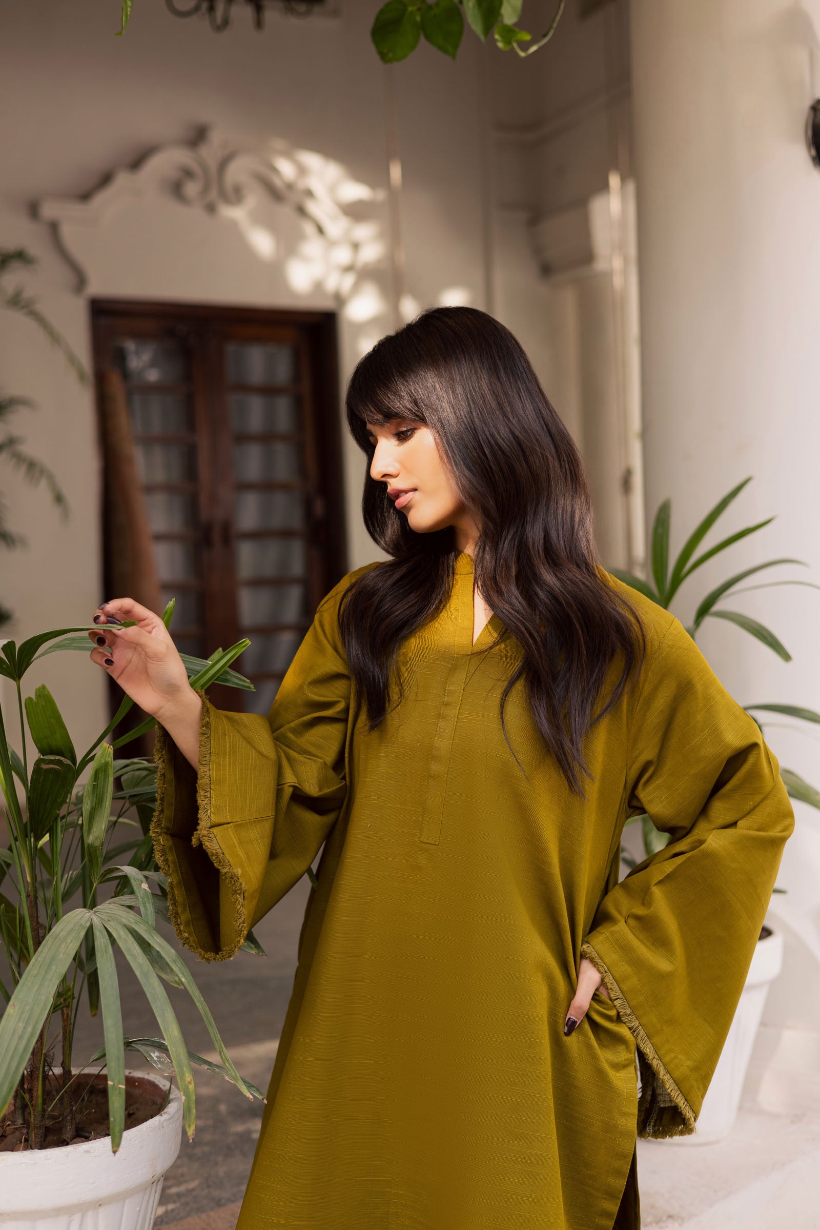 2 PC Khaddar Solid FSK 03 – Green