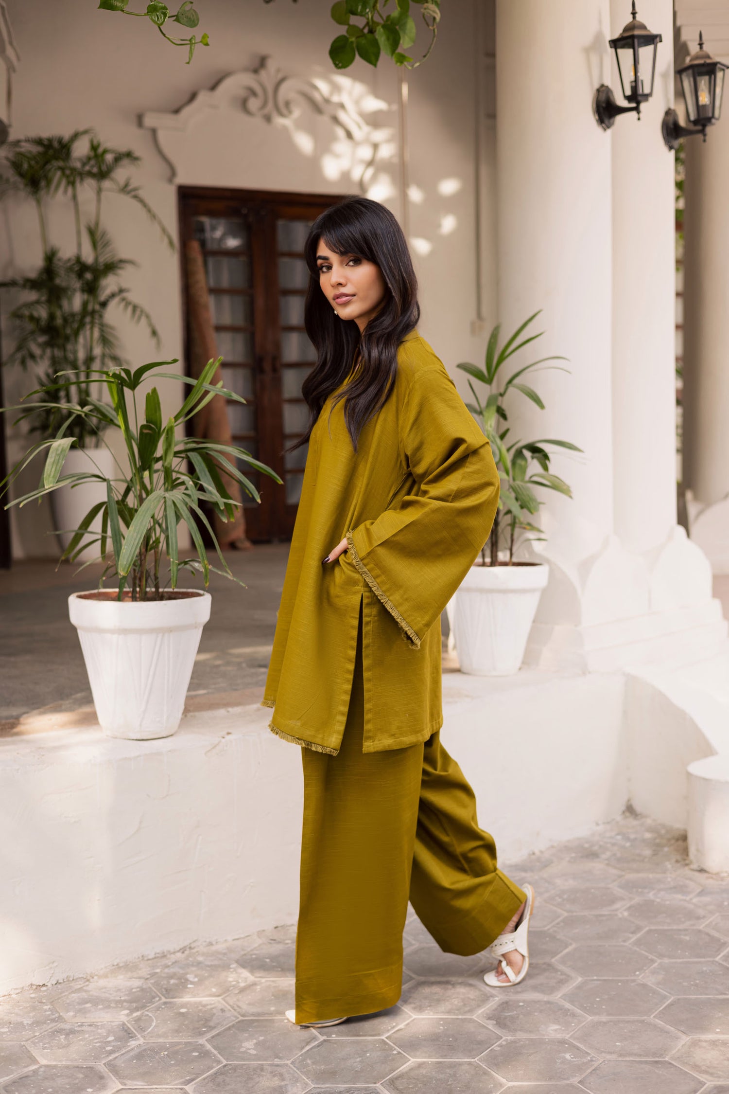 2 PC Khaddar Solid FSK 03 – Green