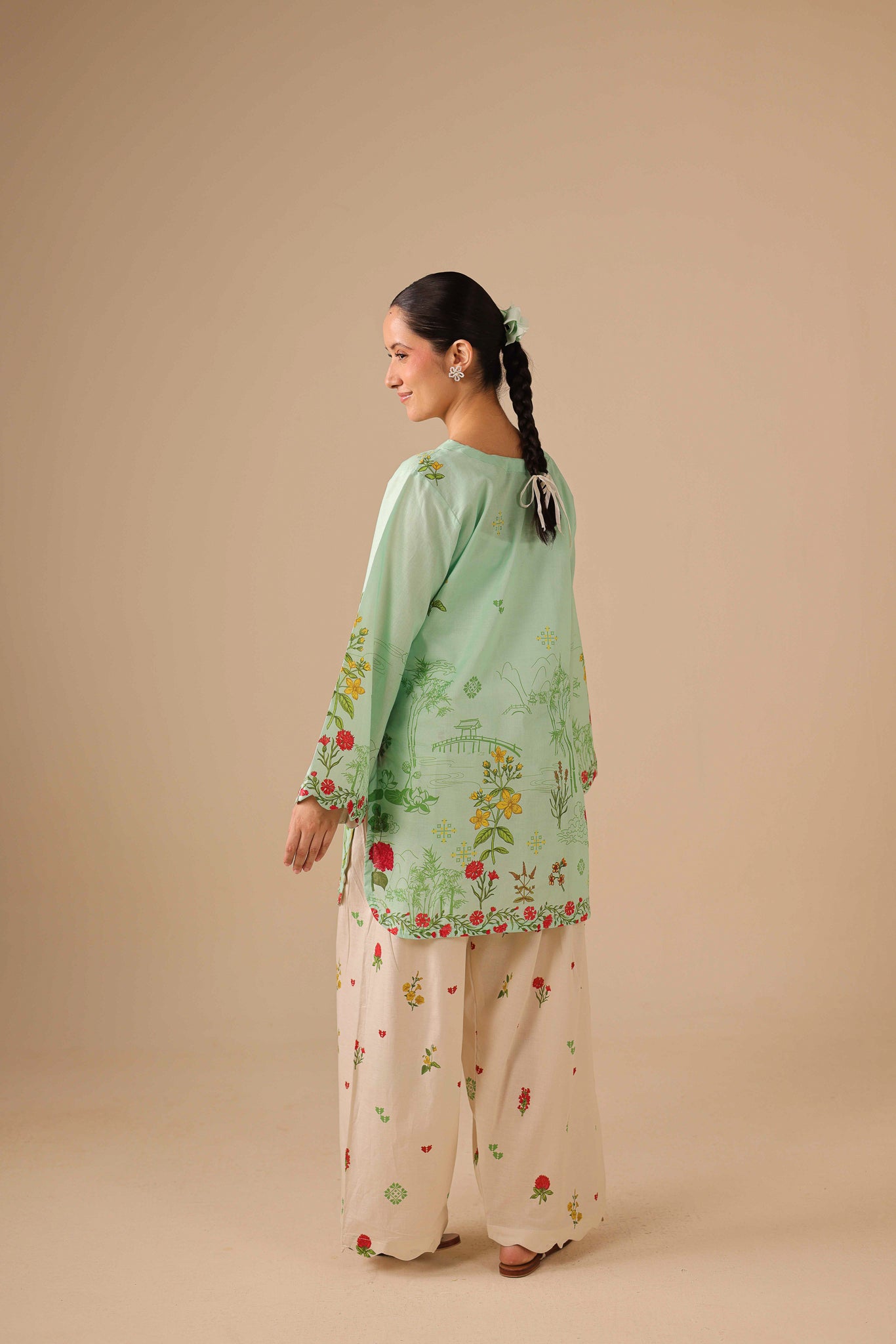2PC Summer Lawn Dress - 44260