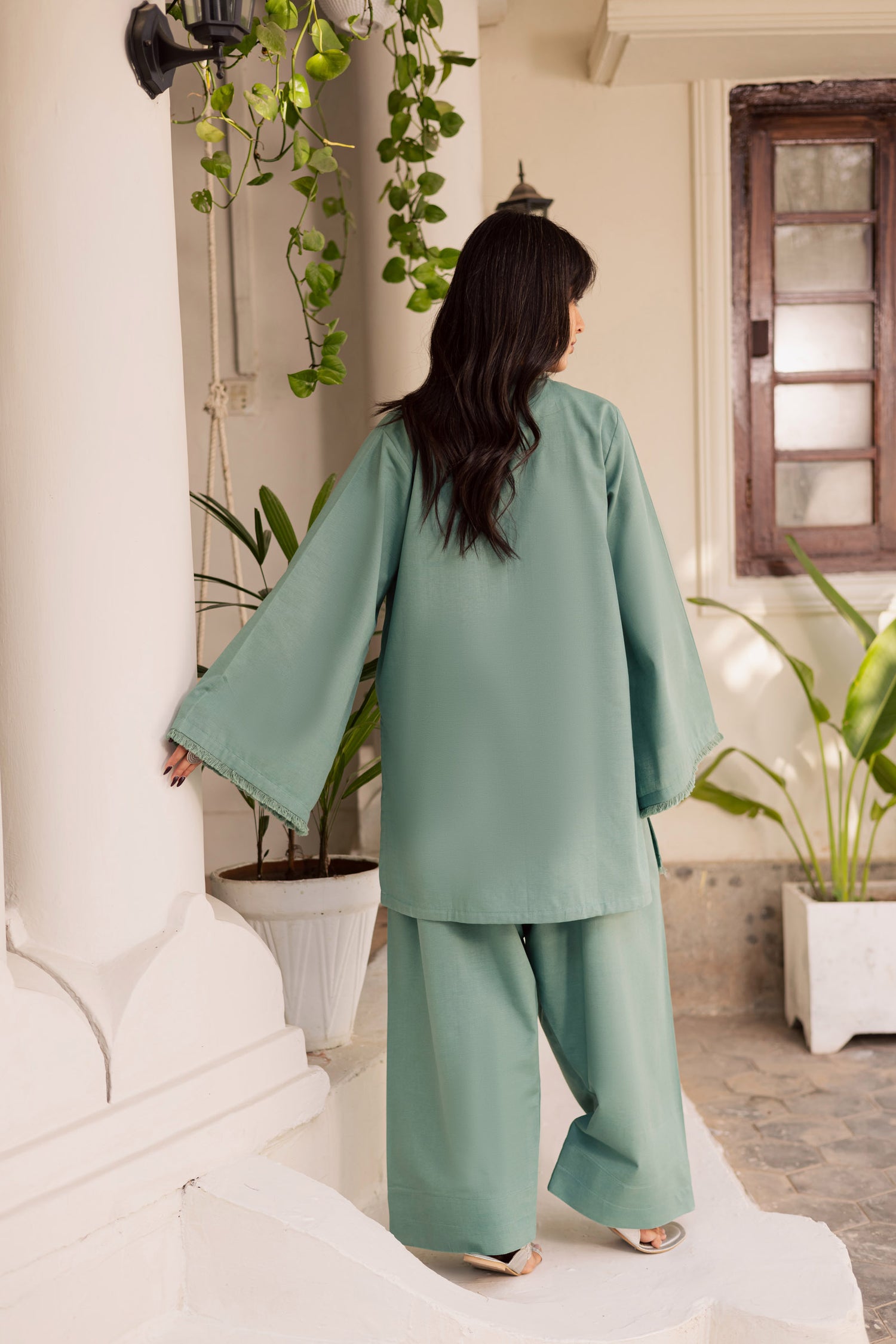 2 PC Khaddar Solid FSK 03 – Sea Green