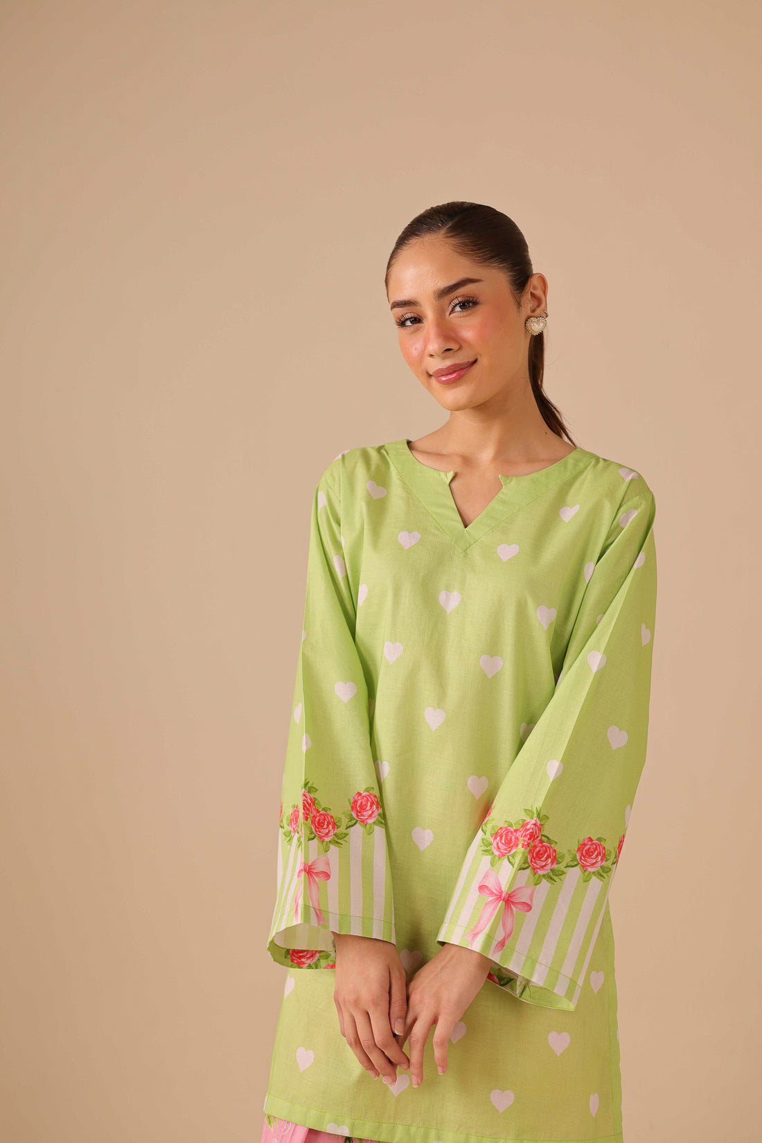 2PC Summer Lawn Dress - 44279
