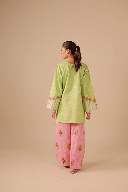 2PC Summer Lawn Dress - 44279