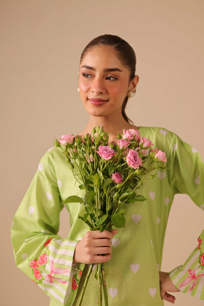 2PC Summer Lawn Dress - 44279