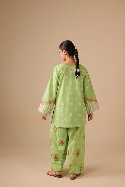 2PC Summer Lawn Dress - 44280