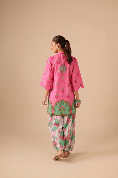 2PC Summer Lawn Dress - 44247