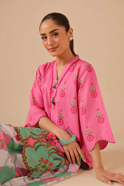 2PC Summer Lawn Dress - 44247