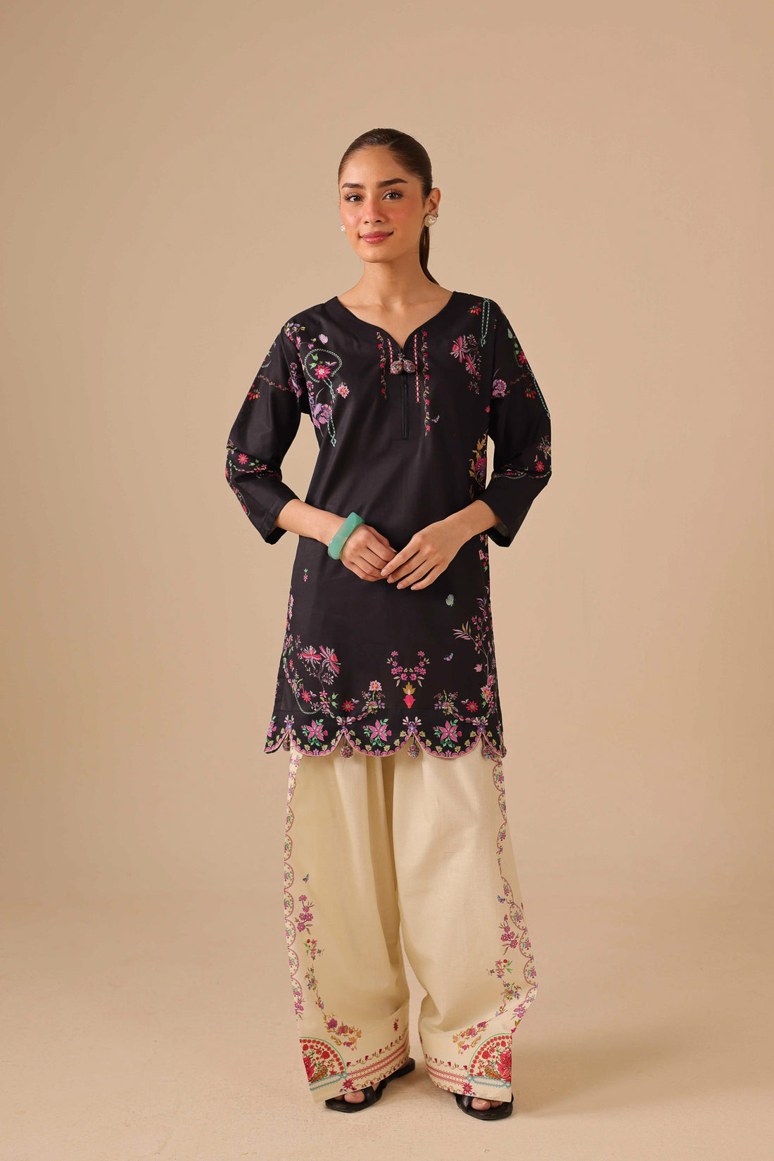 2PC Summer Lawn Dress - 44265