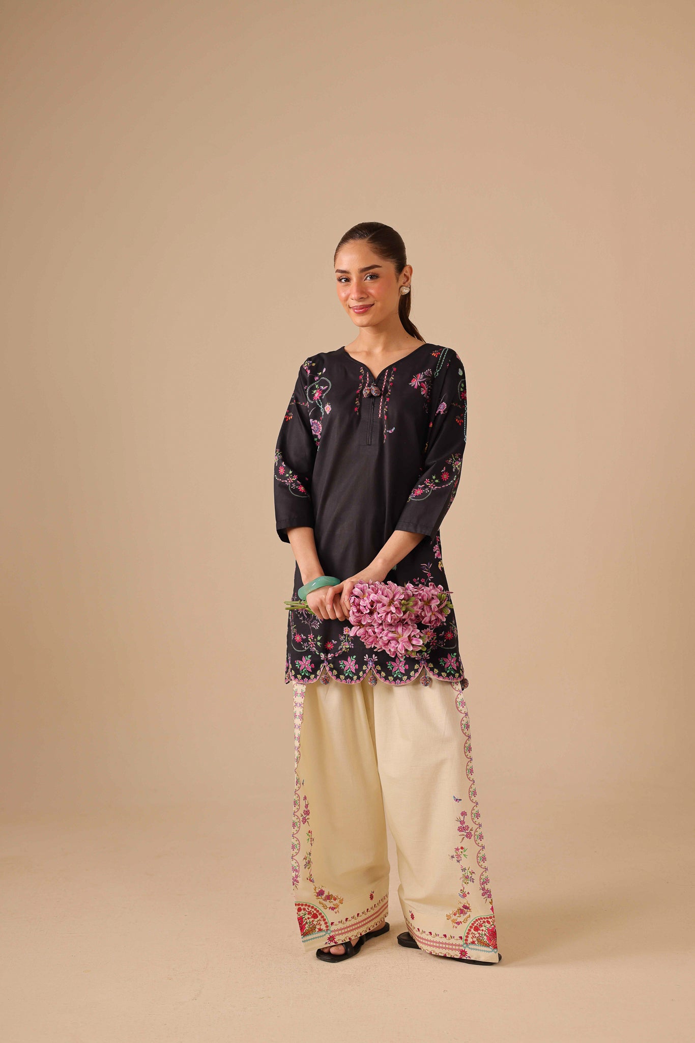 2PC Summer Lawn Dress - 44265