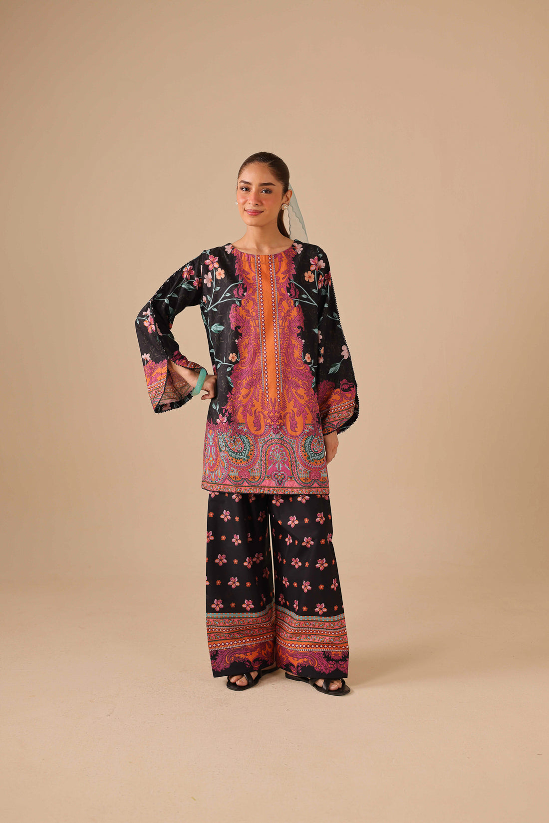 2PC Summer Lawn Dress - 42200