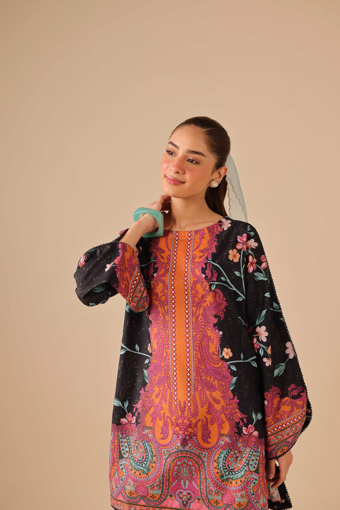 2PC Summer Lawn Dress - 42200