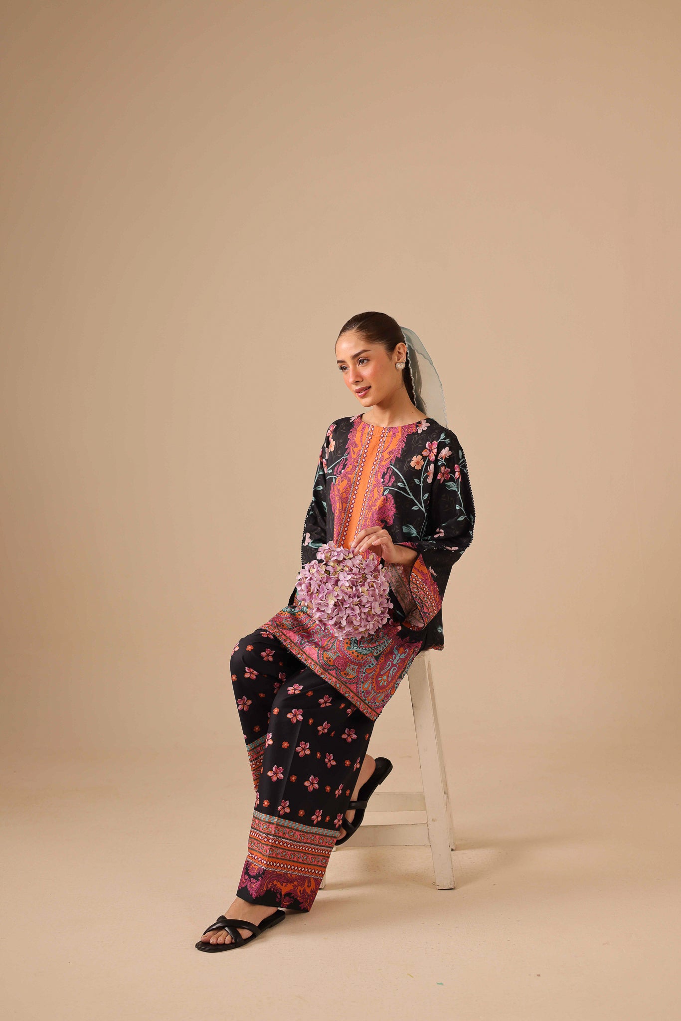 2PC Summer Lawn Dress - 42200