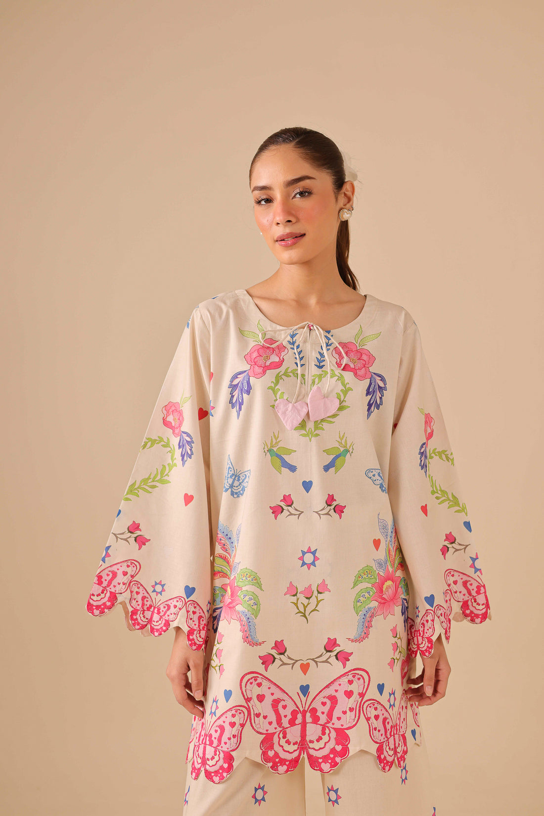 2PC Summer Lawn Dress - 44239