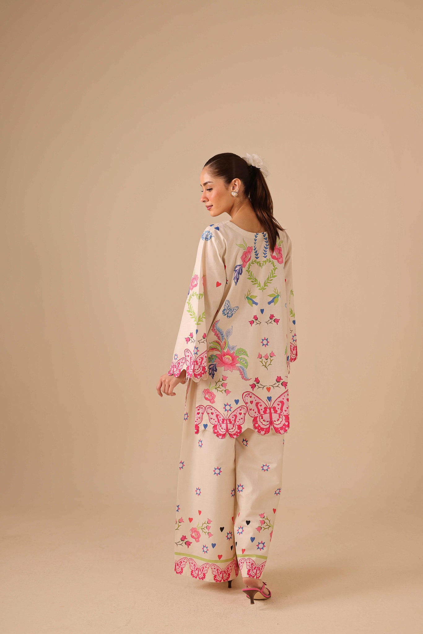 2PC Summer Lawn Dress - 44239
