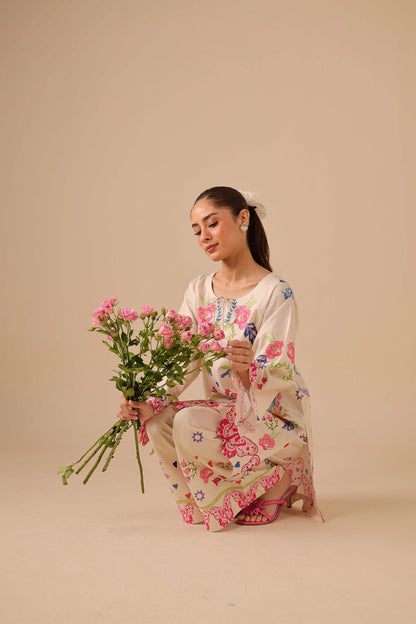 2PC Summer Lawn Dress - 44239