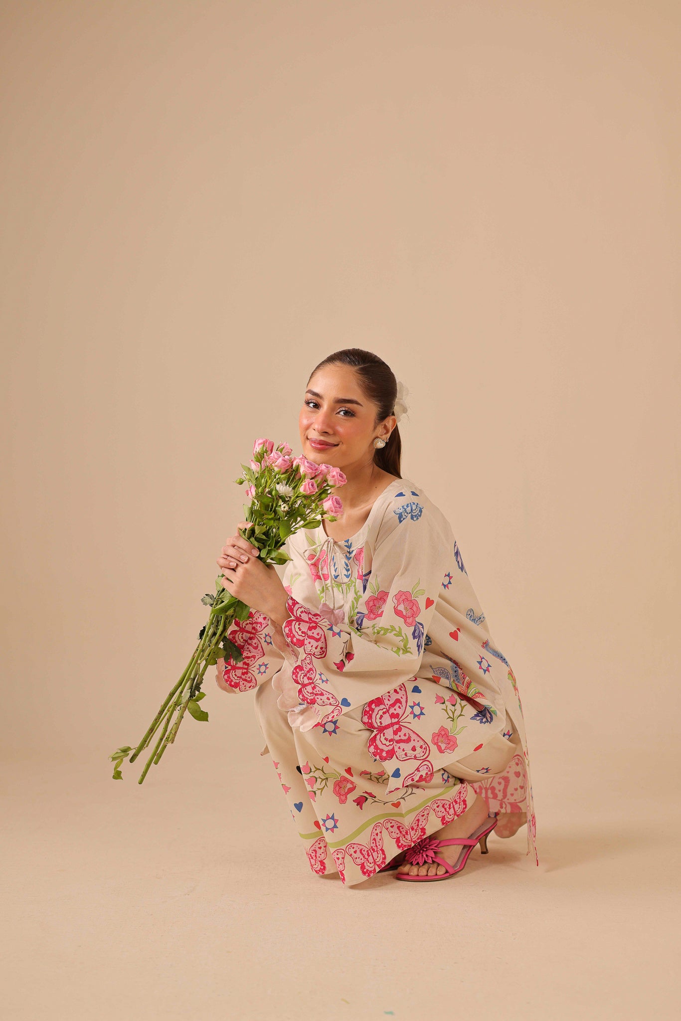 2PC Summer Lawn Dress - 44239