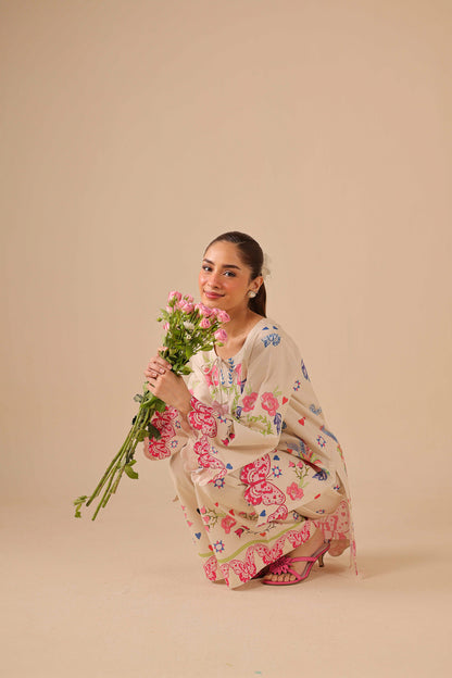 2PC Summer Lawn Dress - 44239