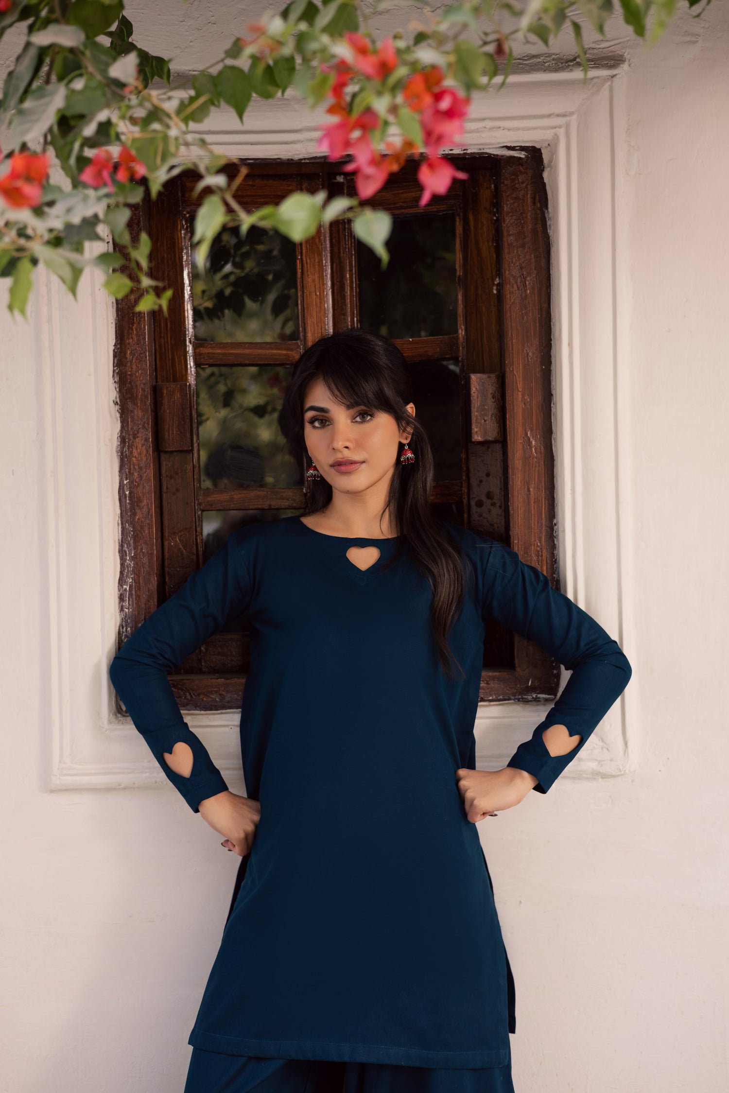 2PC Khaddar Solid HSK 06 – Teal