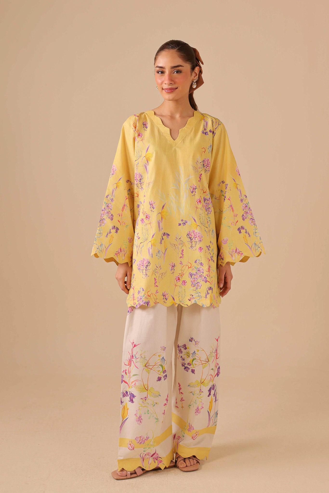 2PC Summer Lawn Dress - 44257
