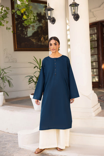 2 PC Khaddar Solid CSK 02 - Teal