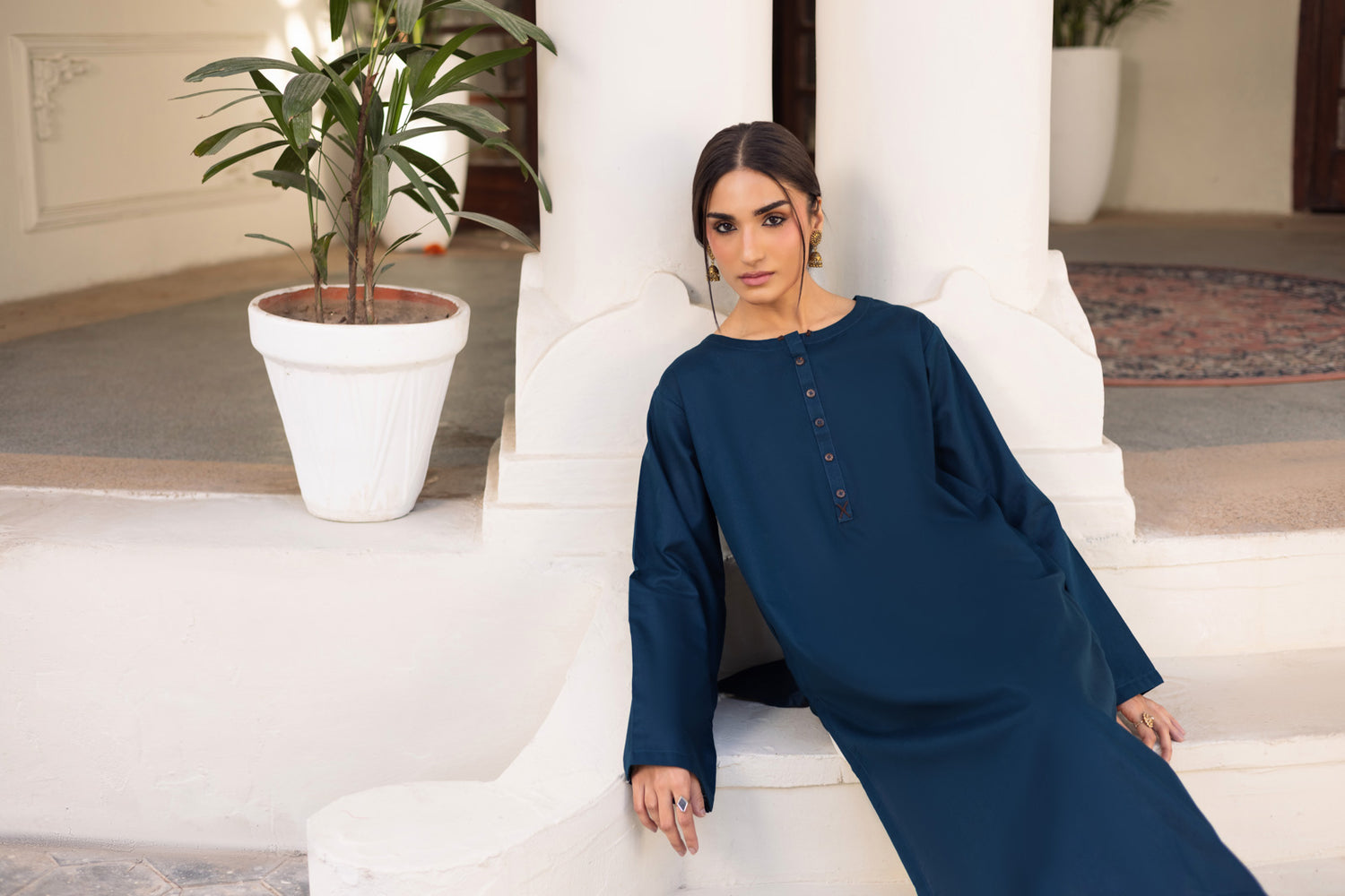 2 PC Khaddar Solid CSK 02 - Teal