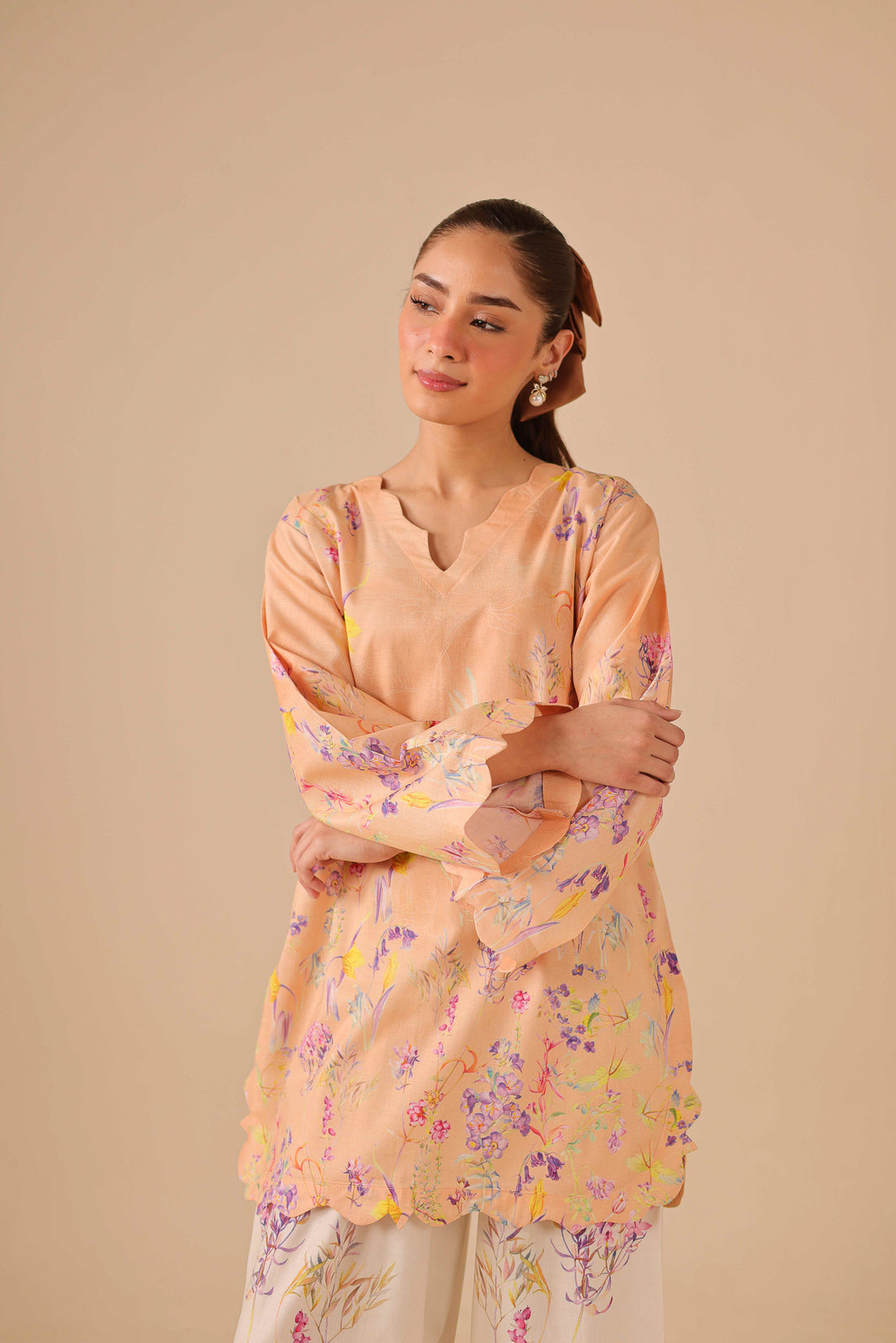 2PC Summer Lawn Dress - 44259