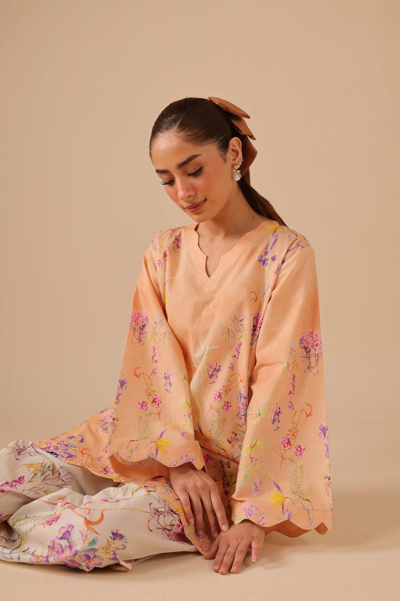 2PC Summer Lawn Dress - 44259