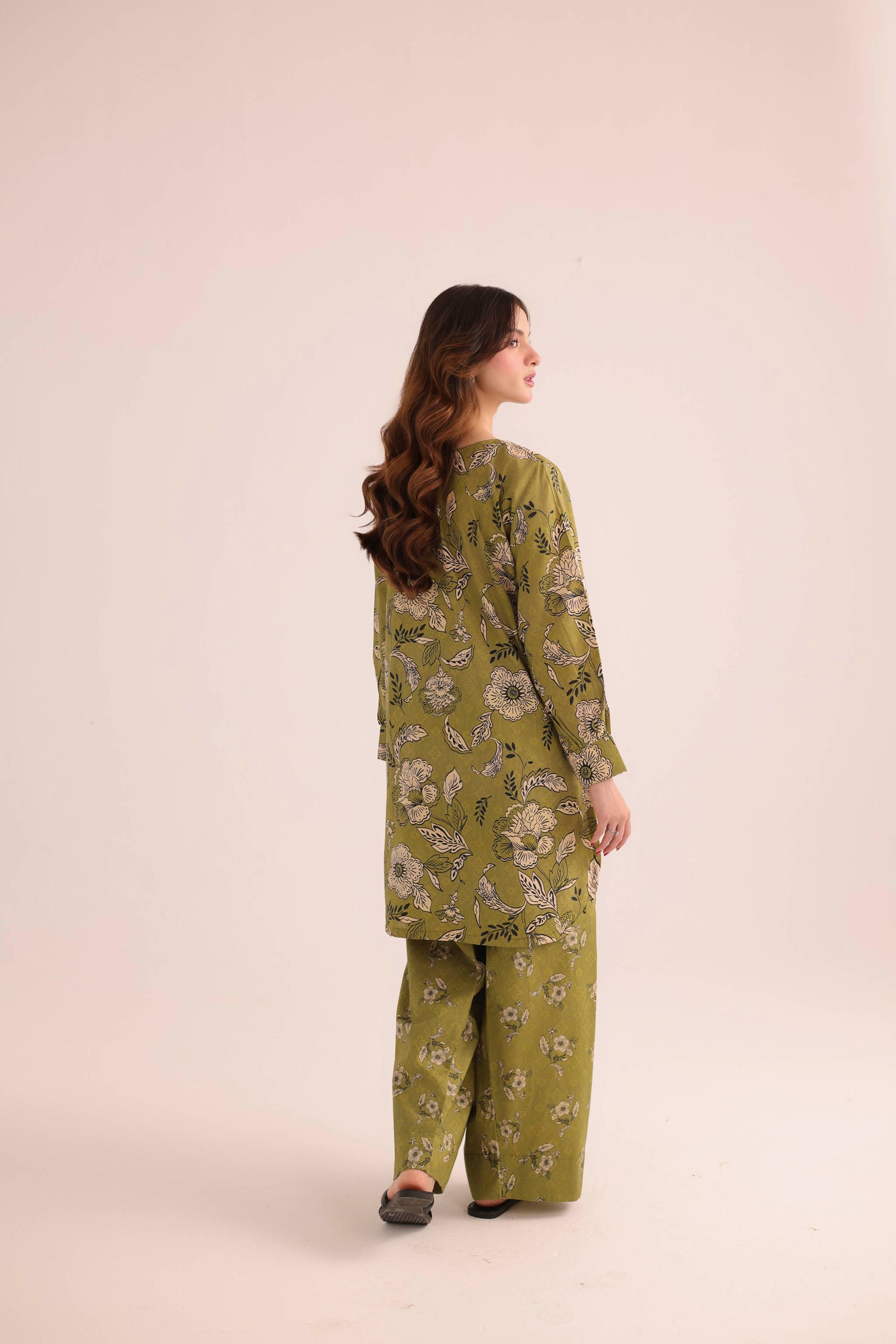 2PC Summer Lawn Dress- PRT L42183
