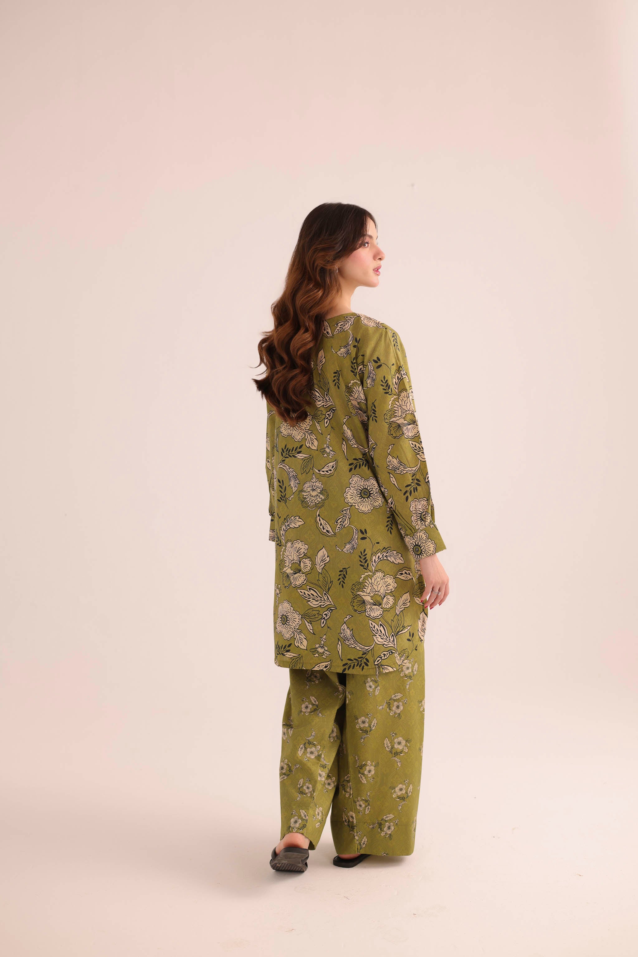 2PC Summer Lawn Dress- PRT L42183