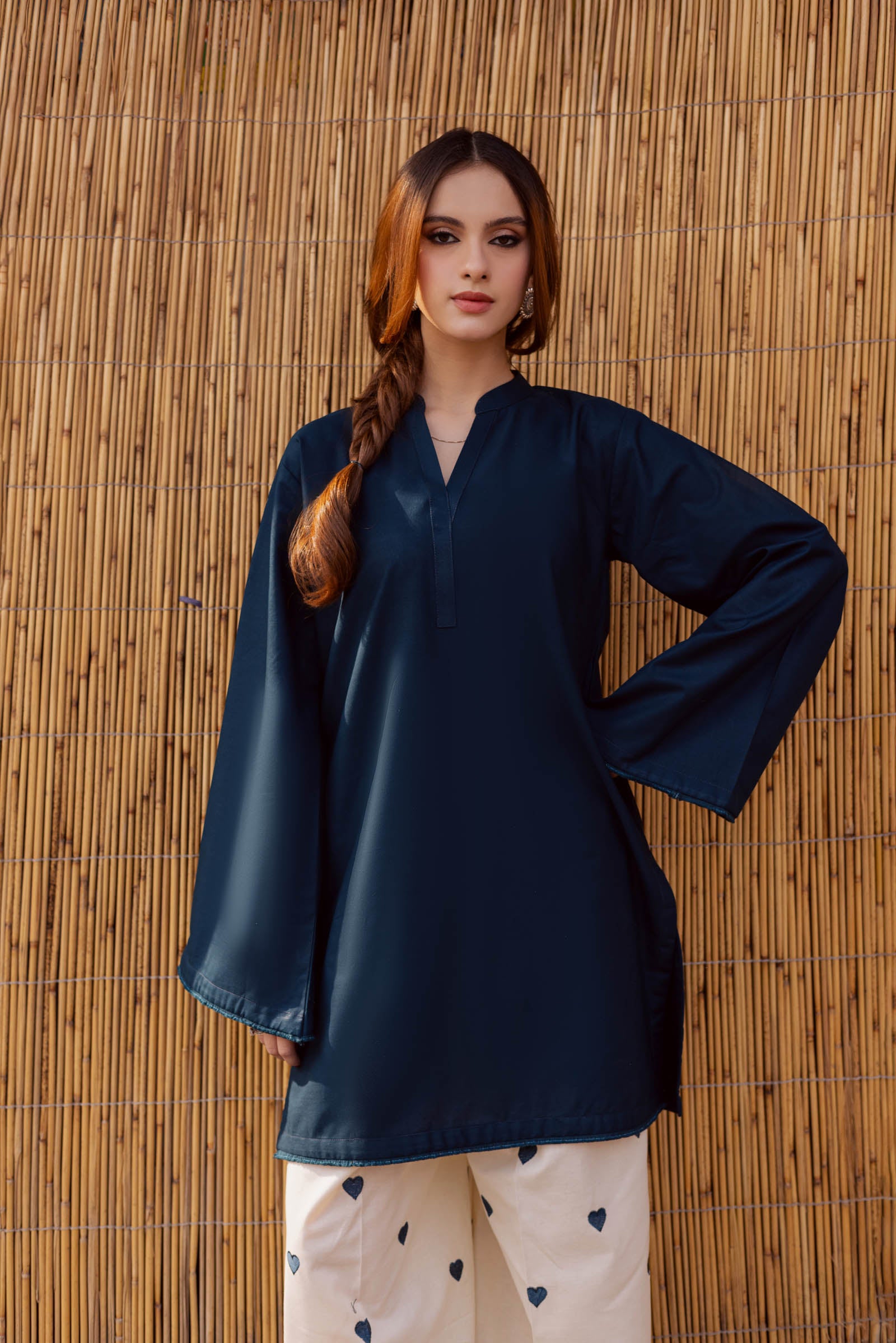 2PC Embroidered Khaddar MSK 05 – Teal