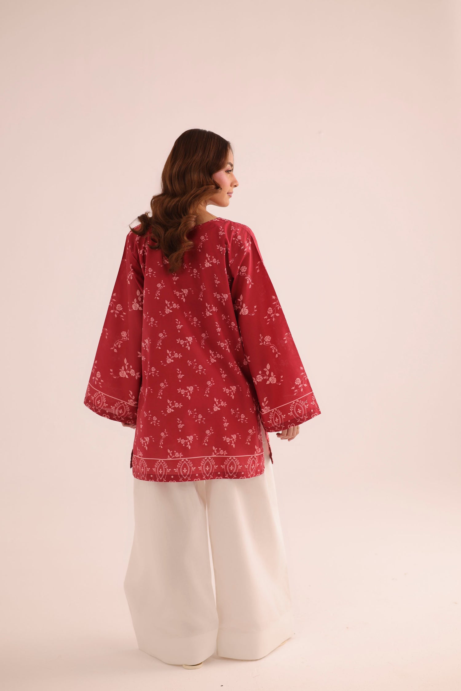 1PC Printed Lawn Kurta - PRT L43290