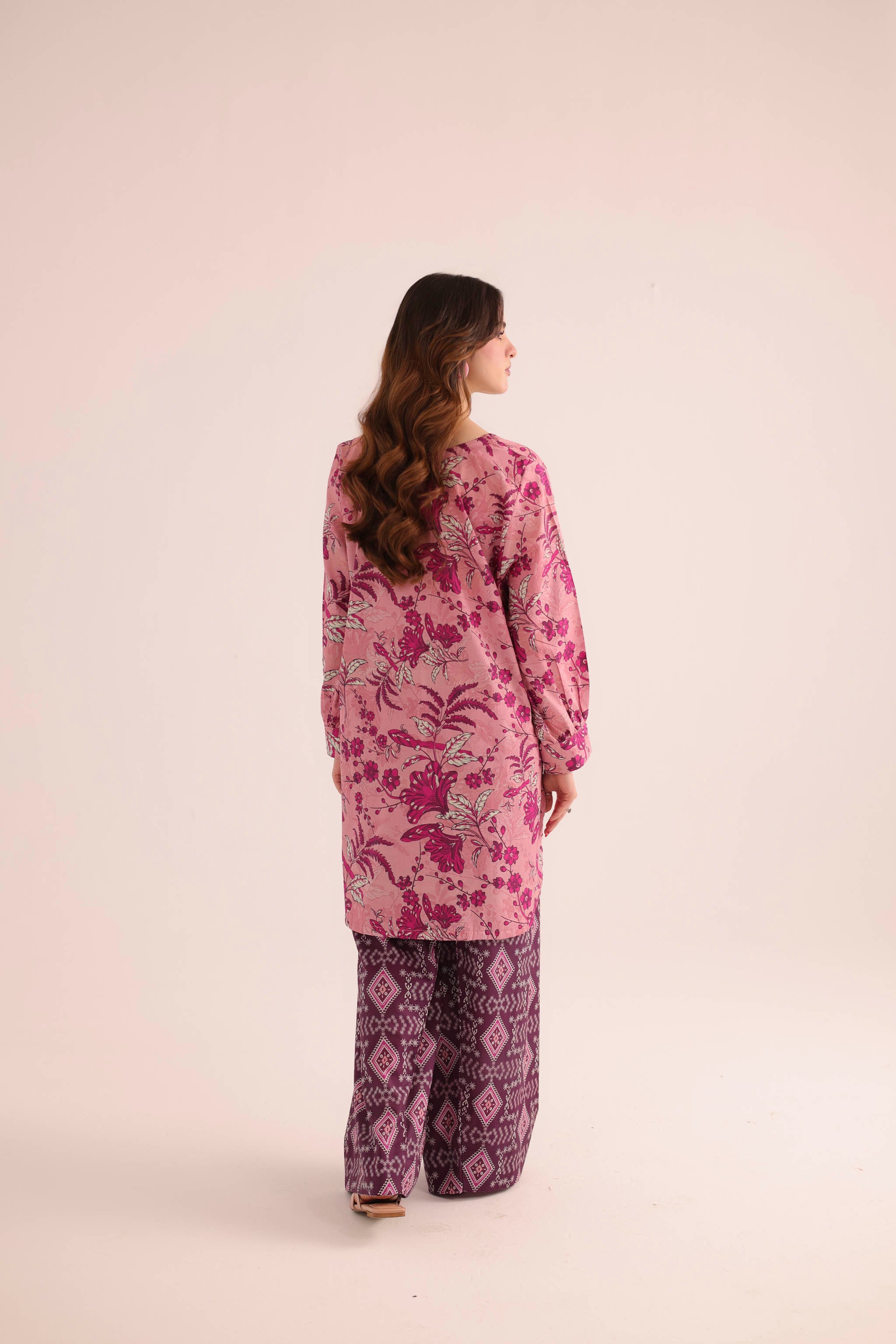 2PC Summer Lawn Dress- PRT L42205