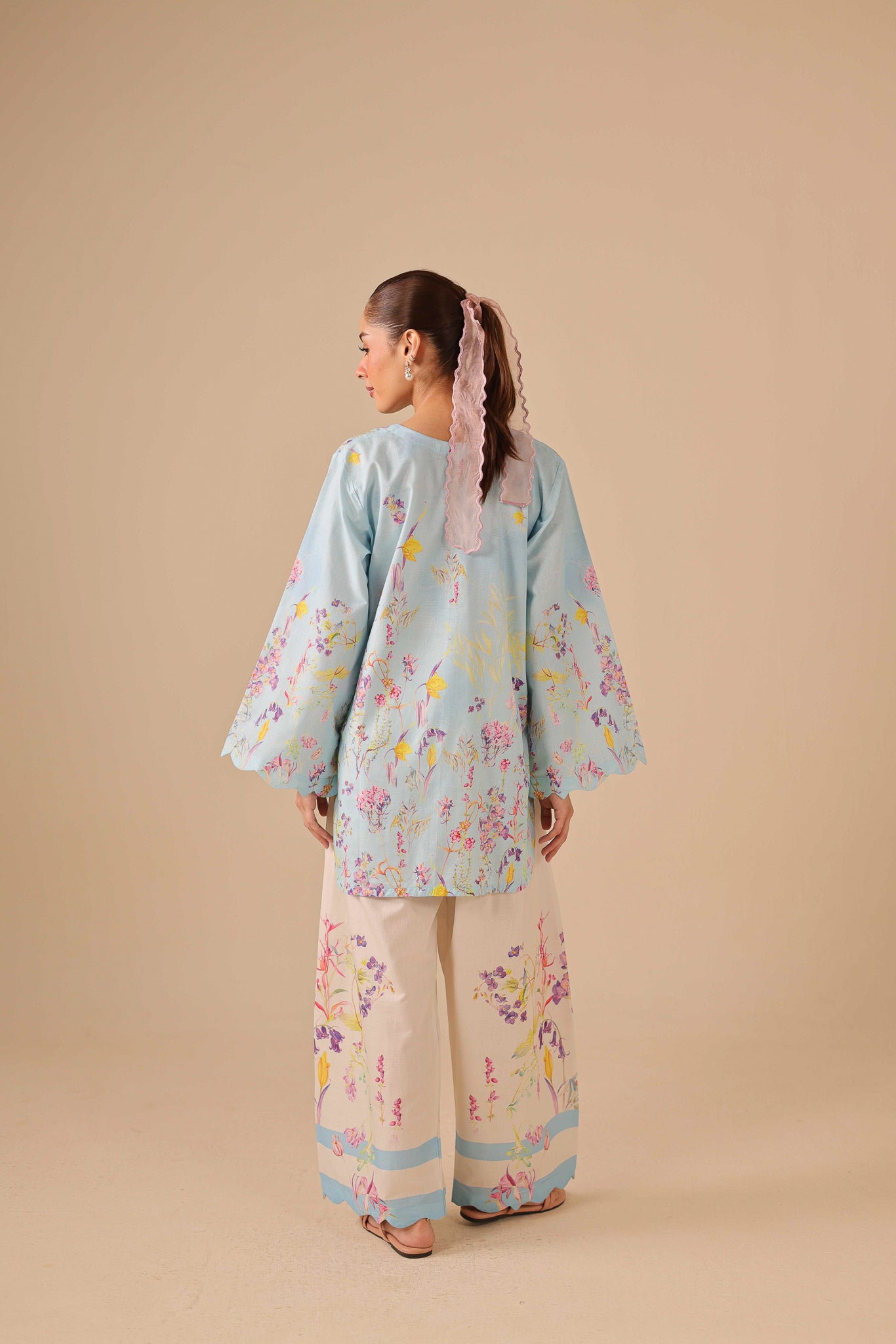 2PC Summer Lawn Dress - 44256