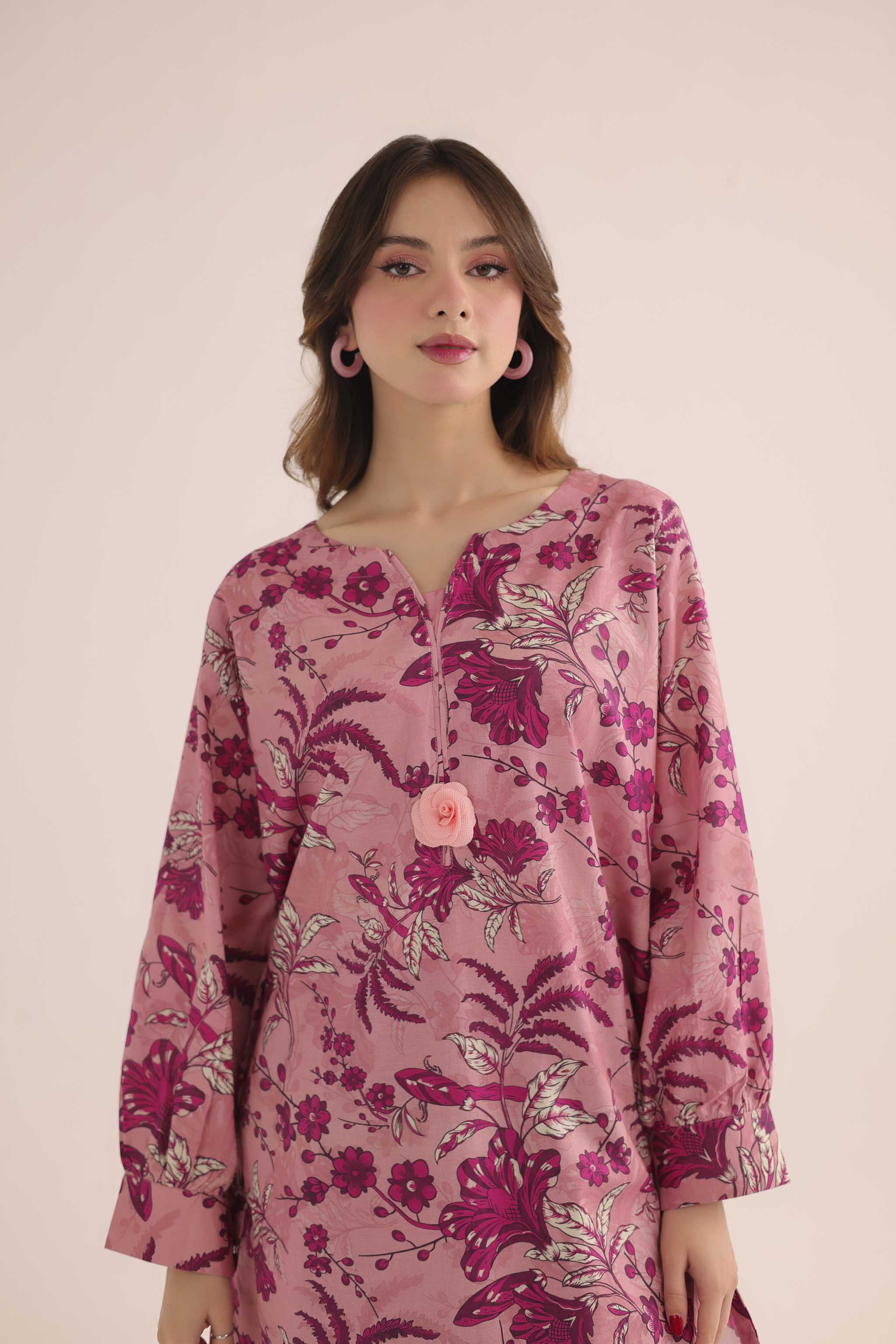 2PC Summer Lawn Dress- PRT L42205