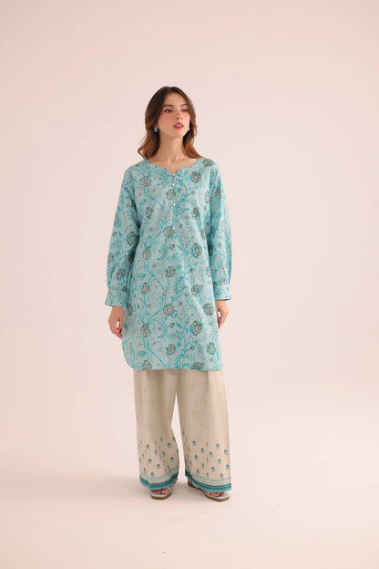 2PC Summer Lawn Dress- PRT L42177