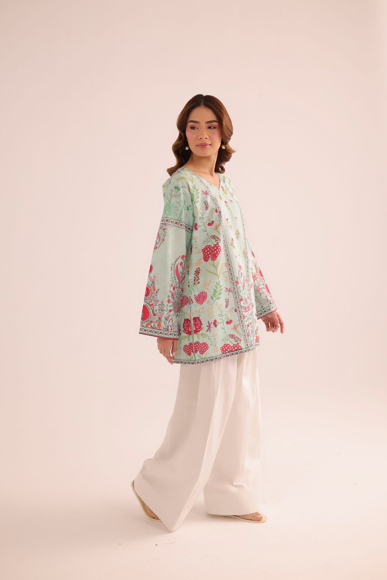 1PC Printed Lawn Kurta - PRT L43284