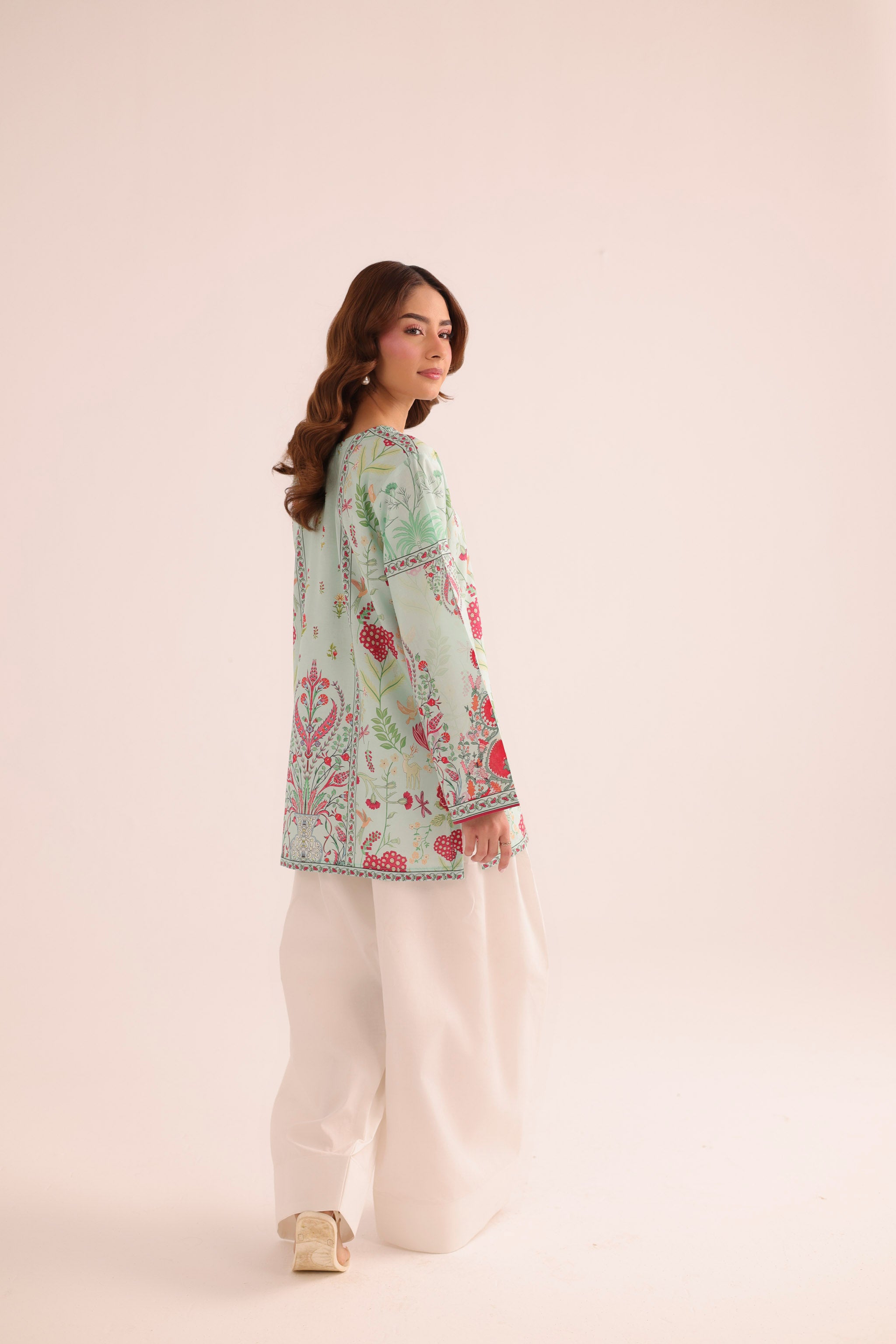 1PC Printed Lawn Kurta - PRT L43284
