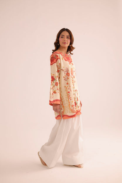 1PC Printed Lawn Kurta - PRT L43291