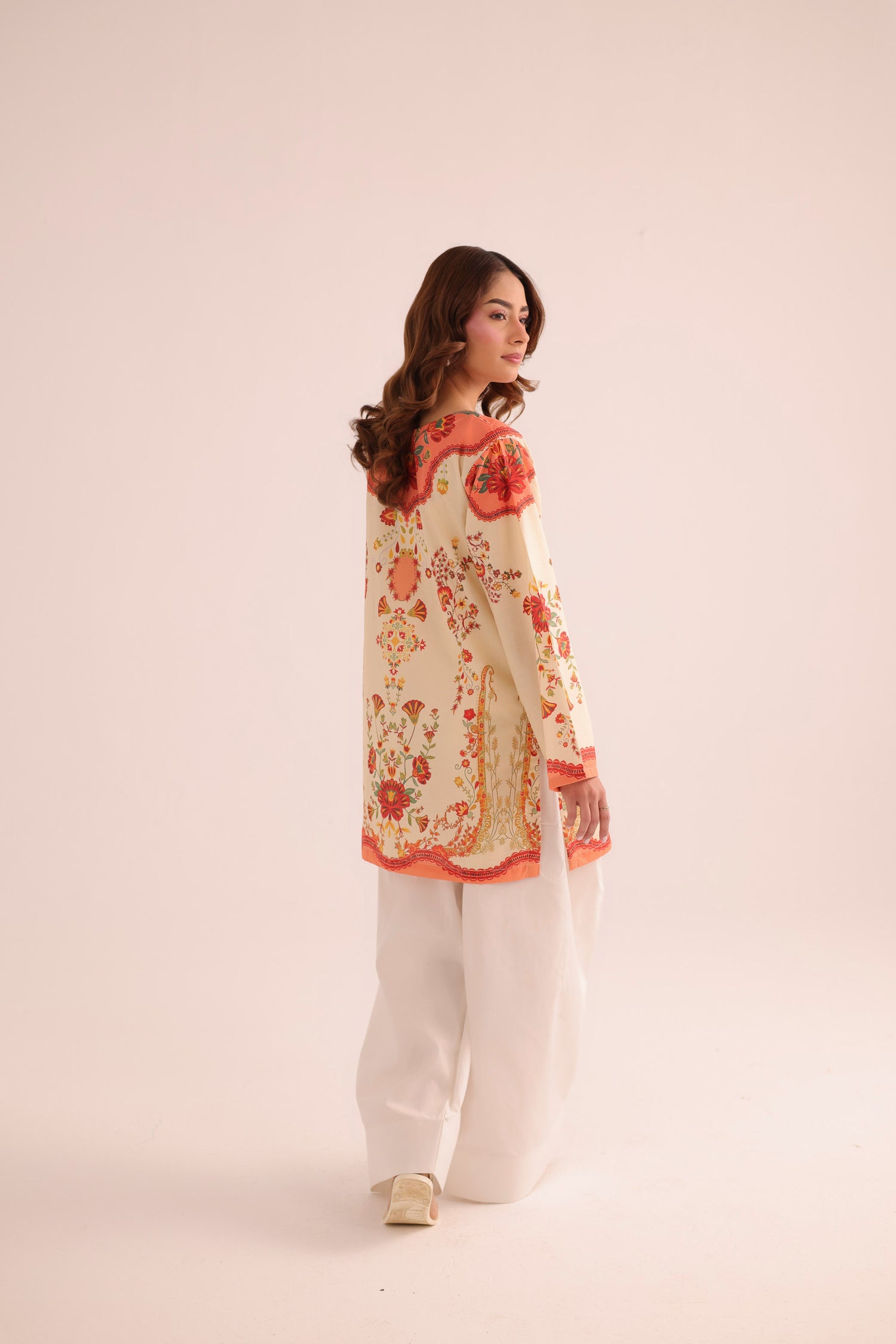 1PC Printed Lawn Kurta - PRT L43291