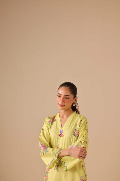 2PC Summer Lawn Dress - 44246
