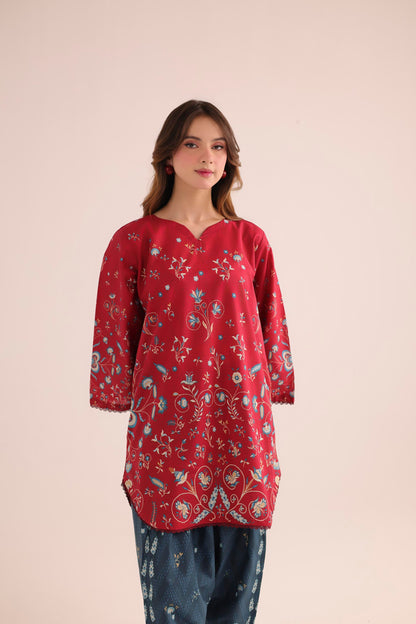 2PC Summer Lawn Dress- PRT L42958