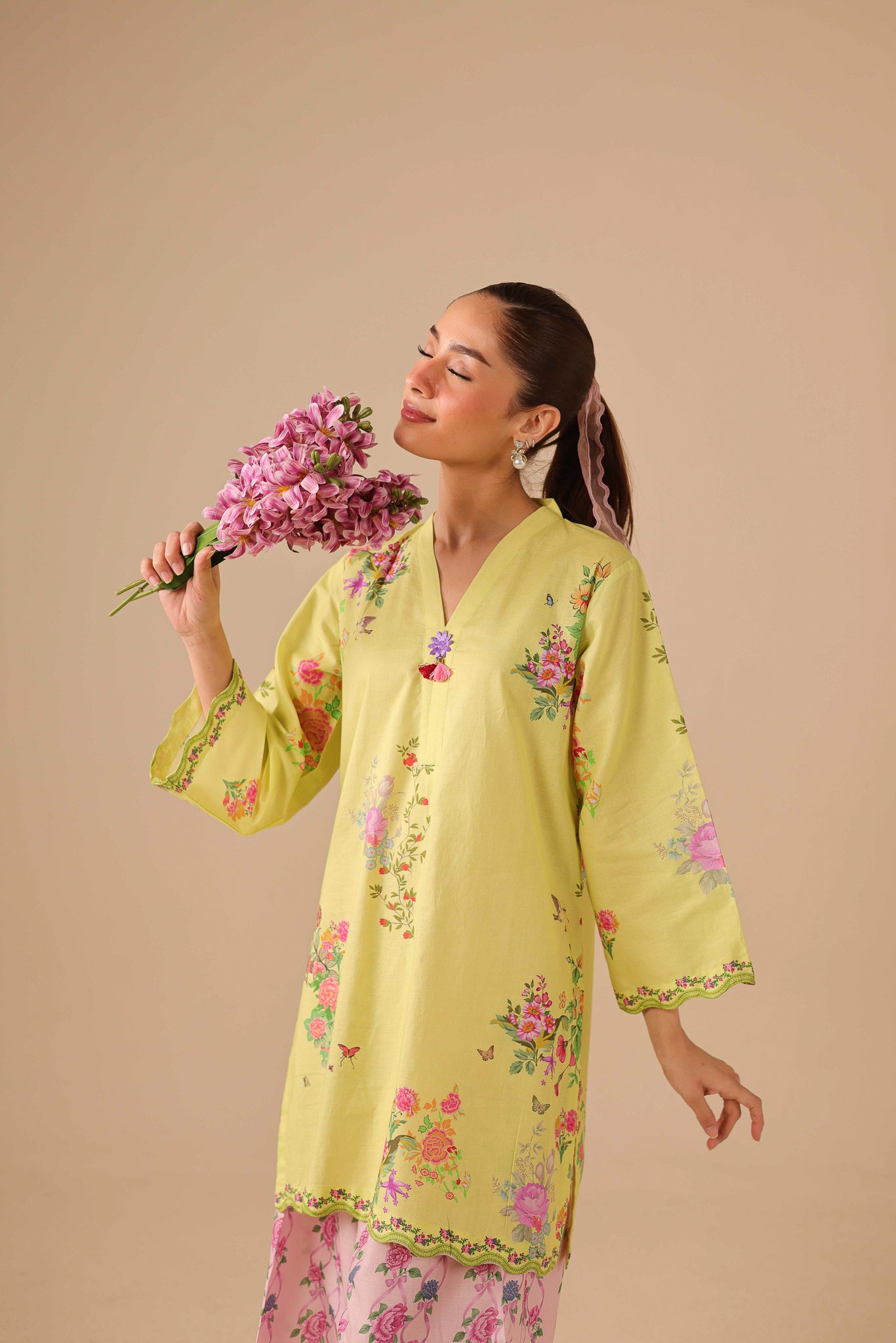 2PC Summer Lawn Dress - 44246